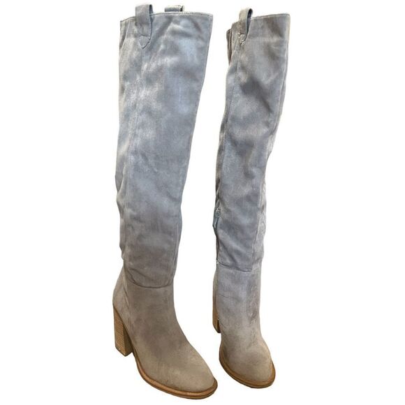 Very Volatile Nate Over the Knee Boot - Picture 5 of 13